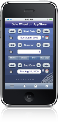 DateWheel for iPhone